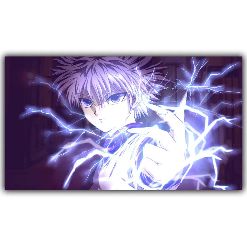 

Hunter x Hunter Silk Wall Poster 12x16 20x26 24x32 inch Big Boy Girl Room Prints Japan Comic Anime Killua ZoldycK