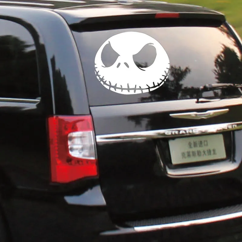 Halloween Ghost Car Stickers Rear Window Sticker Joke Skull Pumpkin