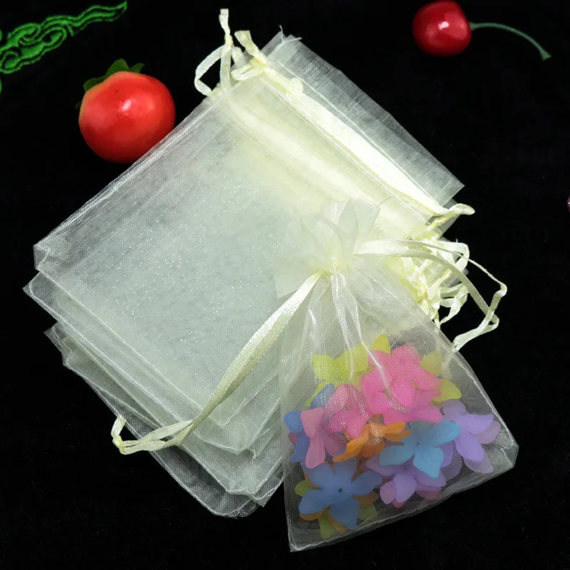 organza gift jewelry packaging bags pouches  (107)