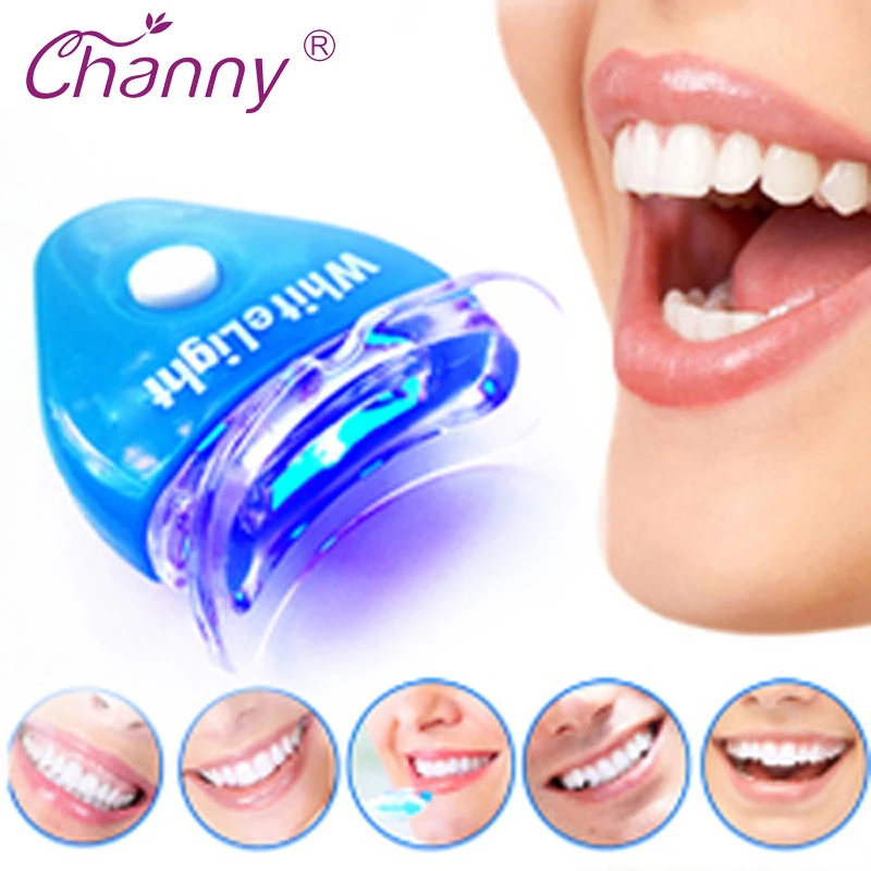 

Channy Dental Equipment Teeth Whitening Kit White LED Light Tooth Gel Whitener Healthy Oral Dental Care Toothpaste Kit Oral Care