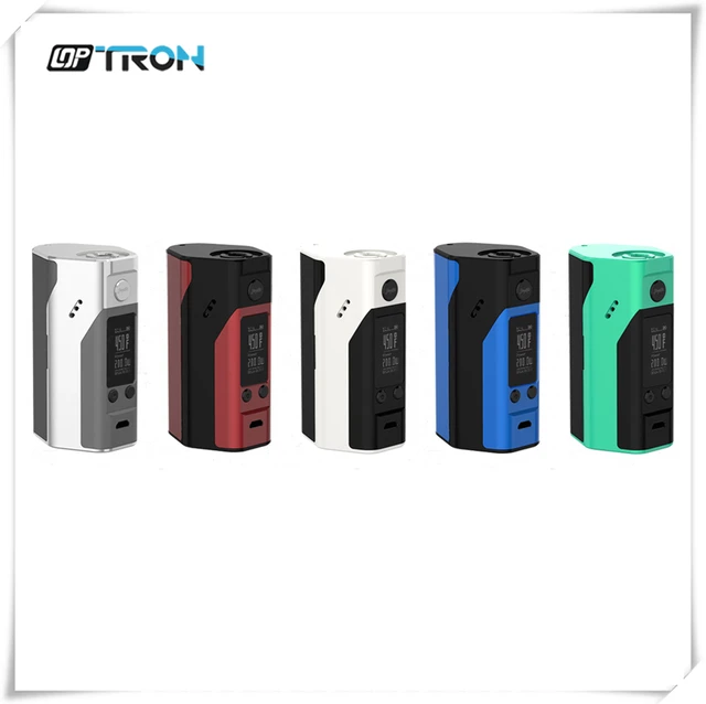 100% Оригинал Wismec Reuleaux RX200S 200 Вт TC Mod Переменной Контроль Температуры с 0.96 Дюймов OLED Экран ПРОТИВ Reuleaux RX2/3 RX200