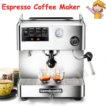 220V Espresso Coffee Maker Semi-Automatic Coffee Making Machine Espresso Coffee for Commercial Office Coffee User CRM3012
