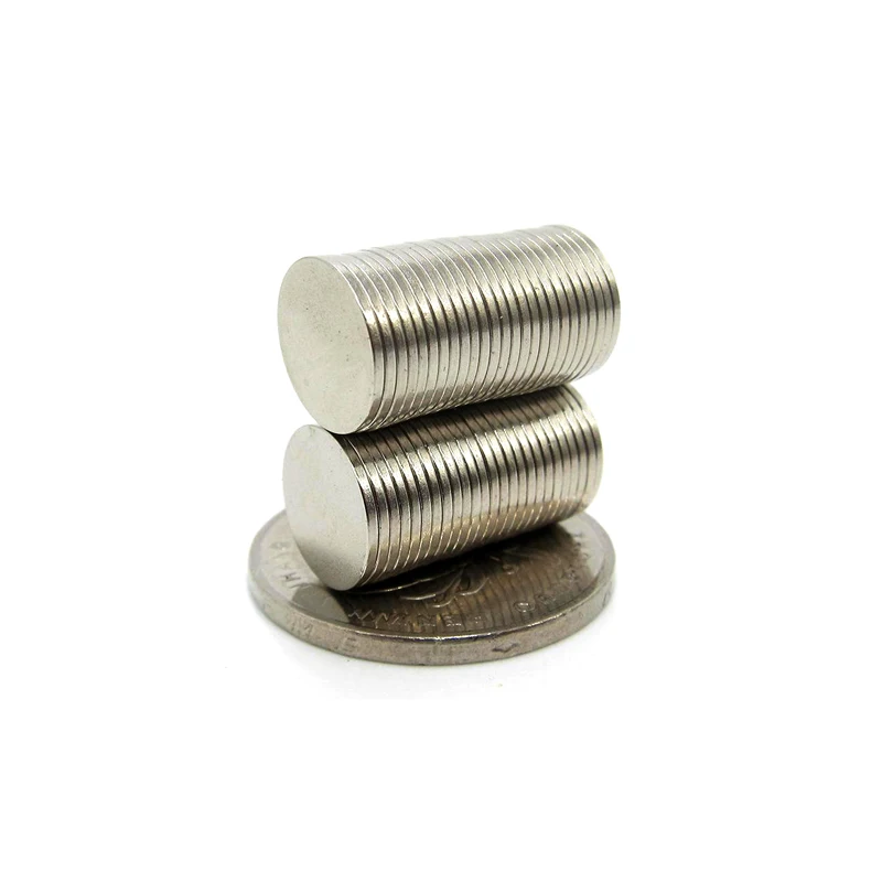 50 pcs/Lot Dia 10mm x 0.5mm Small Thin Neodymium Magnet Magnets N35 Fridge Magnetic Materials Home Decorations