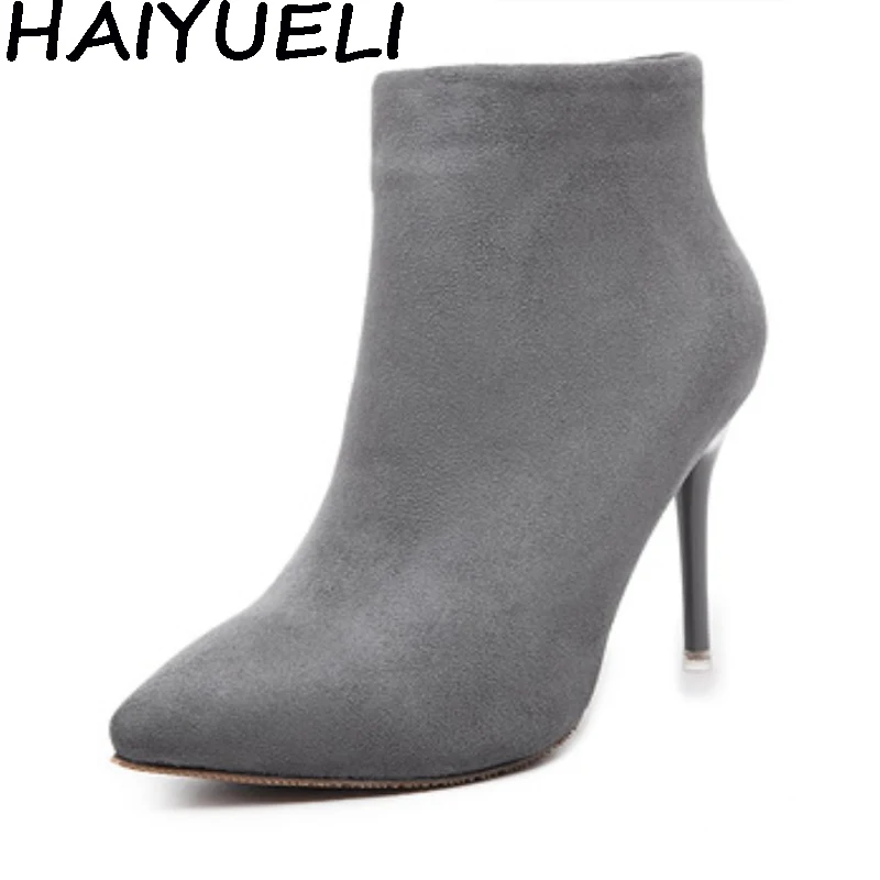 women's short boots with heel