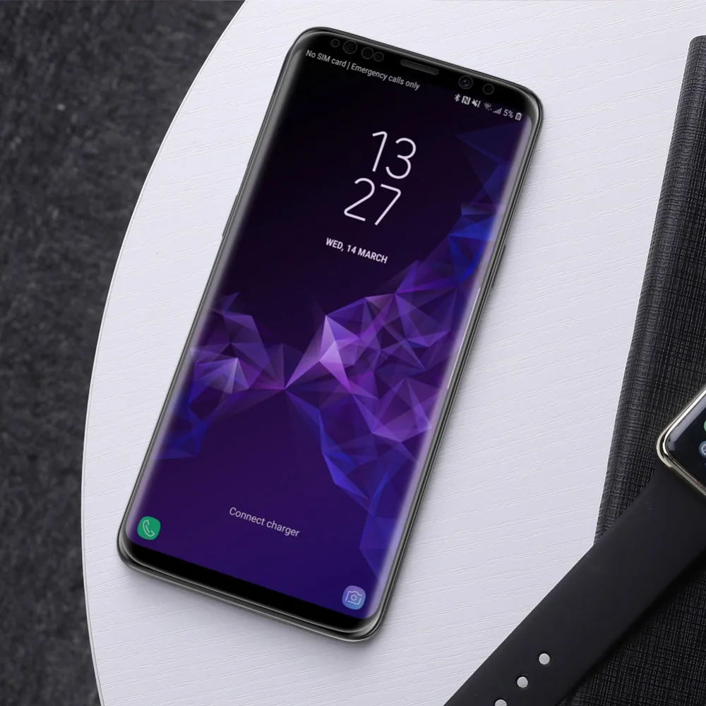 9D защитное закаленное стекло с закругленными краями для samsung Galaxy S9 S9 Plus NILLKIN DS+ MAX Защита экрана для samsung Galaxy Note 8 9