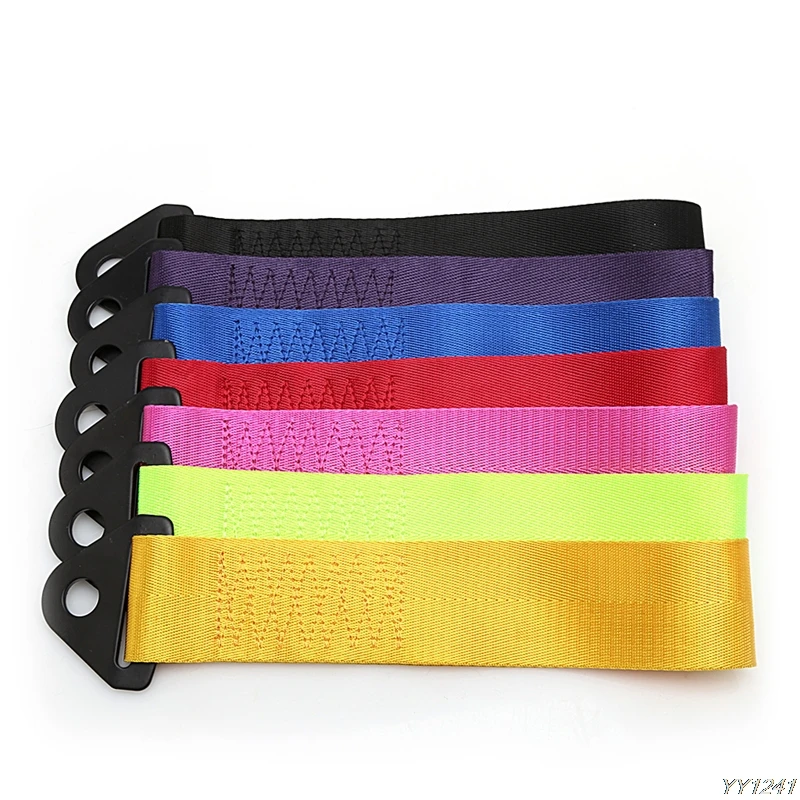 النايلون سحب العين حزام سباق سيارة سحب حزام عالية قوة سحب الحبال سحب شريط سيارات دراجات نارية أدوات 2019