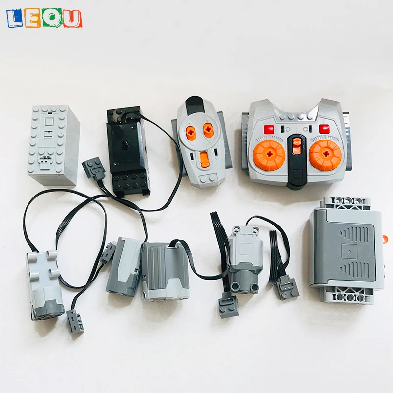 

Bricks Battery Box Technic Building Blocks Servo Motor Train Power Receiver Remote Control Train Car Motor LegoINGlys