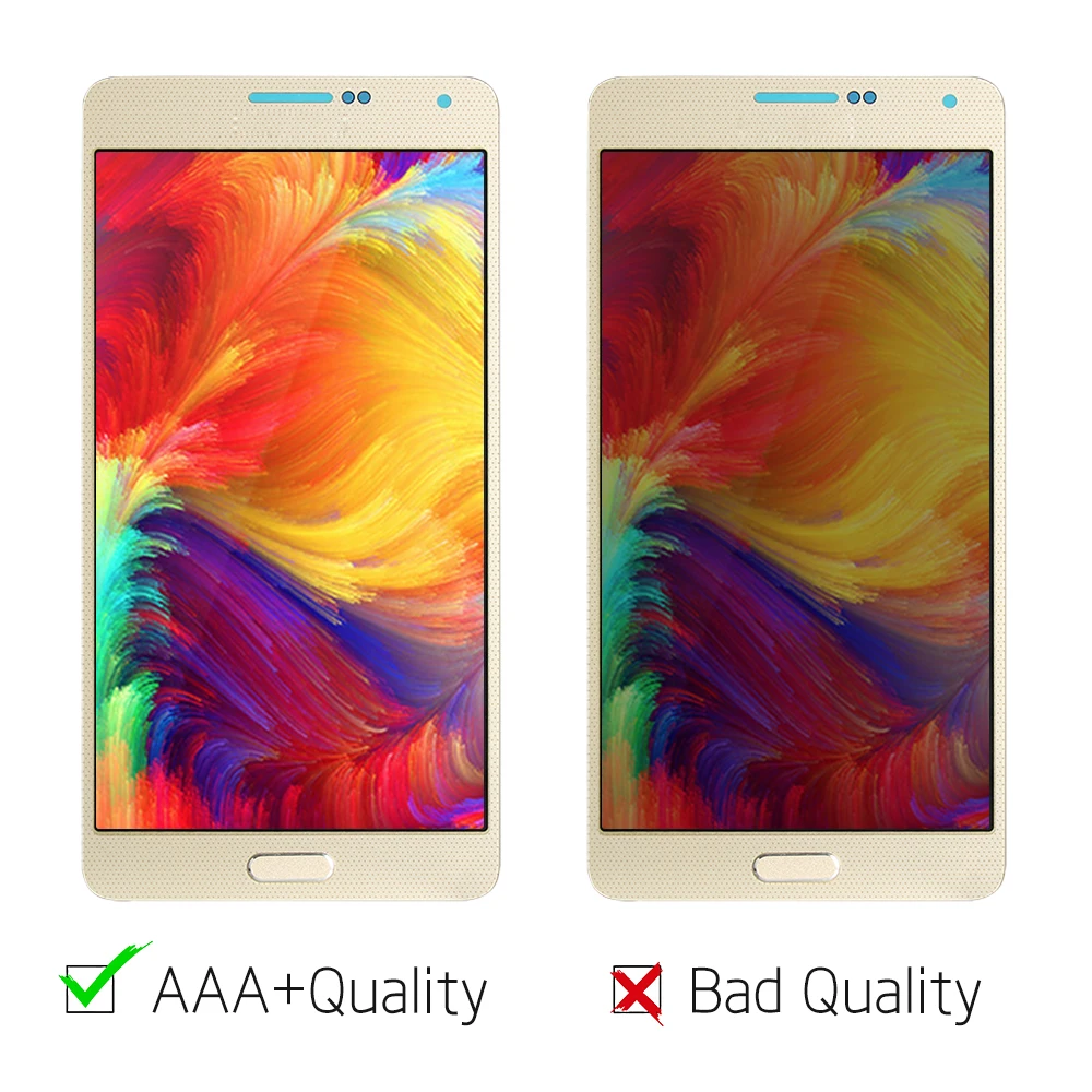 Оригинальный 5 ''Супер AMOLED экран для Samsung Galaxy A7 2015 A700 A700F A700H A700K A700S A700L A700FD ЖК