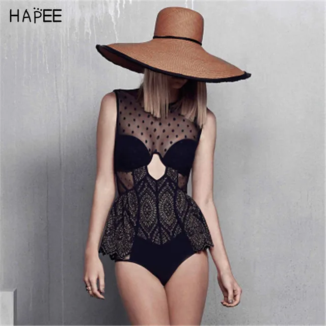 peplum one piece