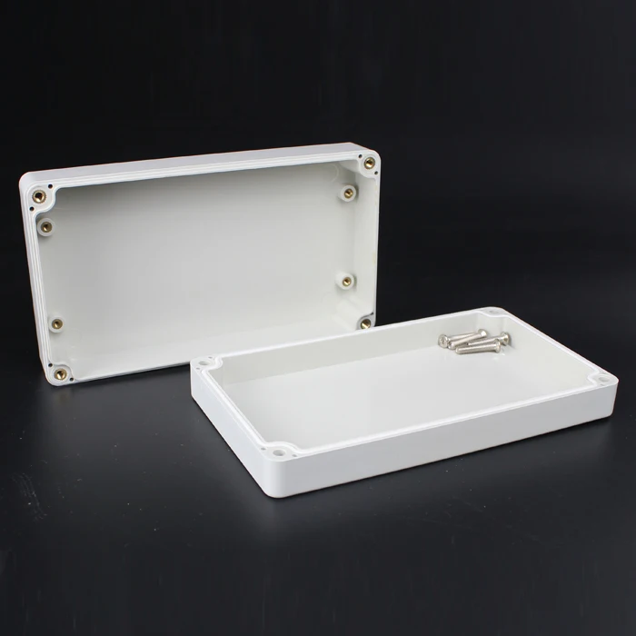 

Free shipping Low voltage cable switch socket box installation custom waterproof junction box 4 screw holes enclosure158*90*40MM