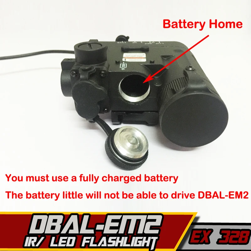 Elemento Airsoft Surefir Arma Luz Laser Verde Dbal-d2 ir Lazer Interruptor Wapens 20mm Tático Caça Lanterna M600c 10 Luzes de armas