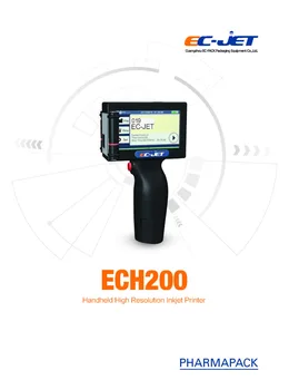 

Good Quality Easy Operation Mini Handheld Hight Resolution Fast Jet Coding Printer For Barcode Printing(ECH200)