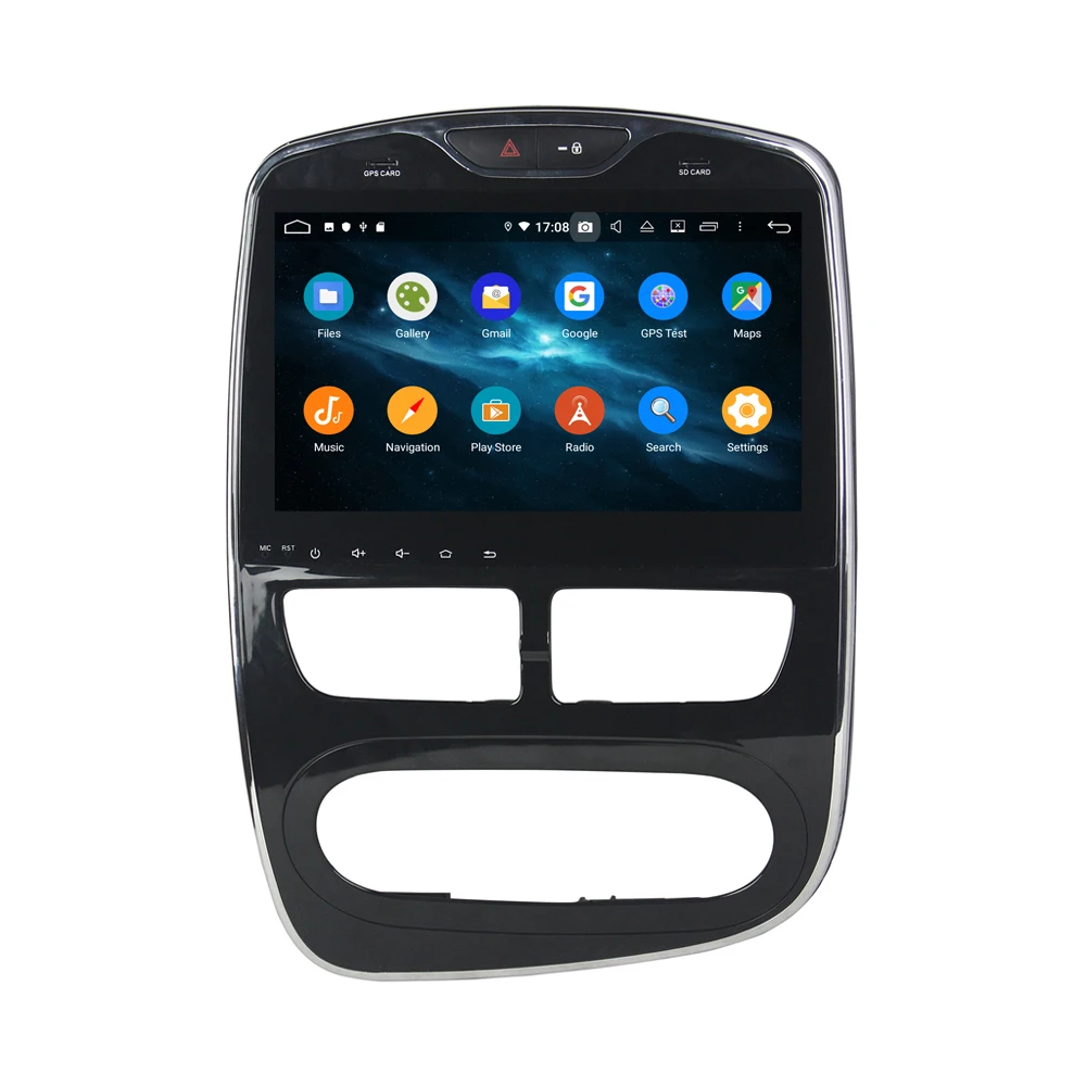 Android 9 4+ 64G DSP PX6 автомобильный проигрыватель gps навигация для Renault Clio 2013 радио мультимедиа камера