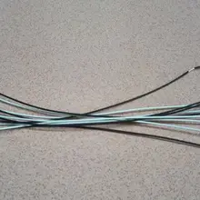 G4 Керамический патрон для лампы низкого давления держатель лампы. Высокотемпературная линия 20 см 100 шт