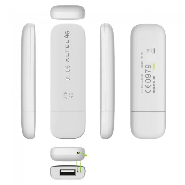 Оригинальный разблокированный ZTE MF79 MF79S 4G LTE USB WiFi Флешка ключ 150 Мбит/с Мобильная