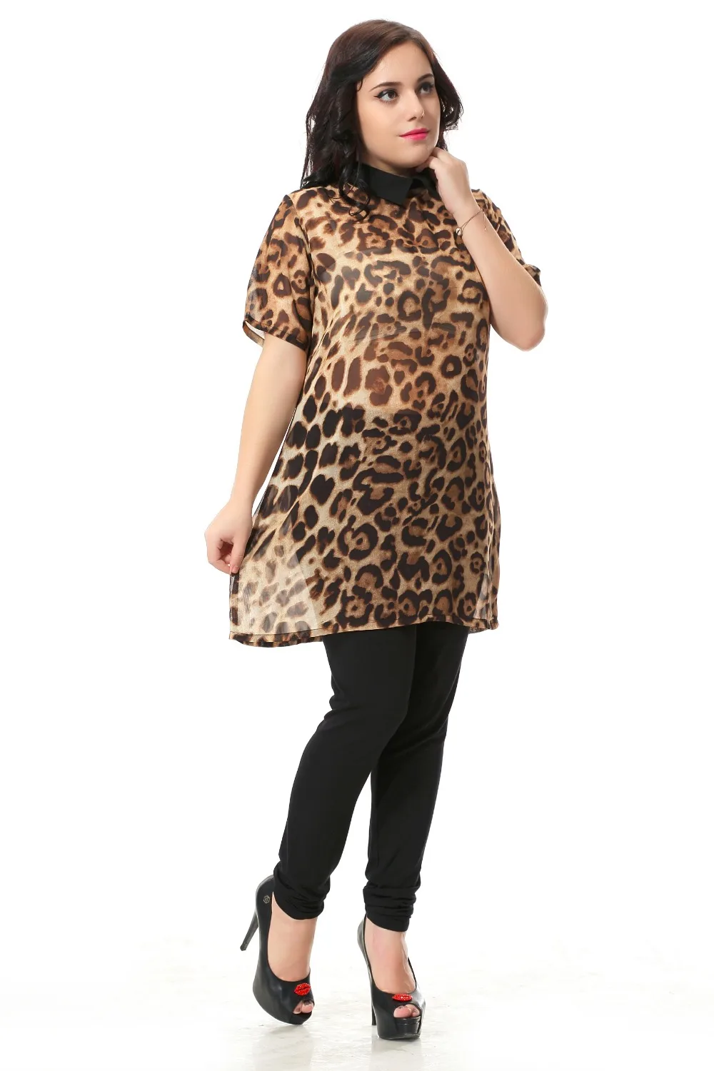 mini vest plus size para usar com legging