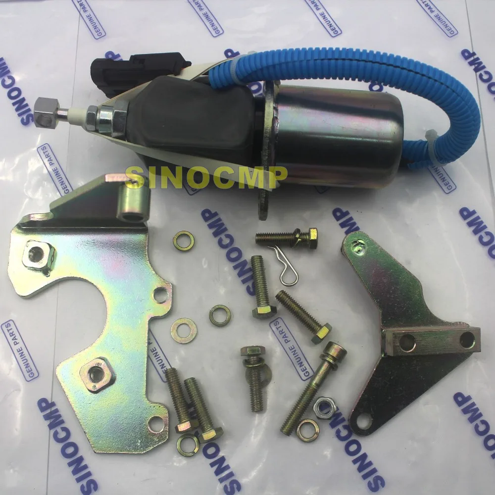 

3919422 SA-4026-12 12v Fuel Stop Shutdown Solenoid for Cummins Excavator