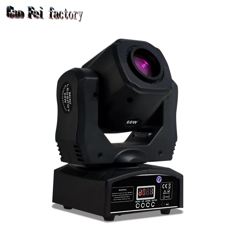 

Mini Moving 60W Led Gobo Dmx 512 Control Dj Diso Led Moving Head Light