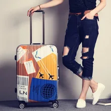 Высококачественный Роллинг багаж ретро чемодан на колесах из поликарбоната алюминиевая рама персональный Спиннер коробка 2" 24" дюймов модный багаж
