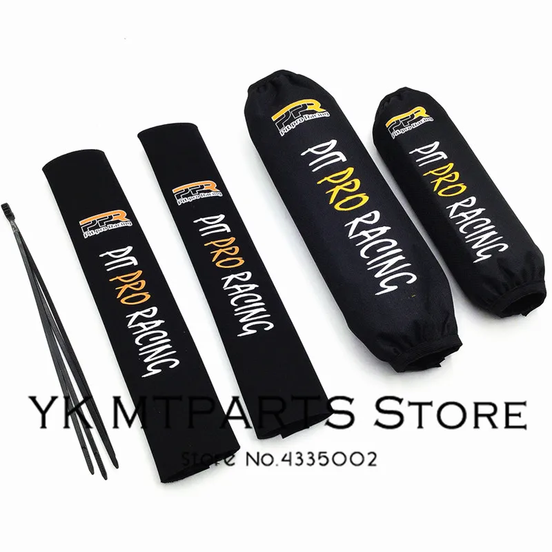 

PITPRO 36cm Front Protector and Rear Shock Absorber Guard Wrap Cover For CRF YZF KTM KLX Dirt Bike Motorcycle ATV Quad Motocross