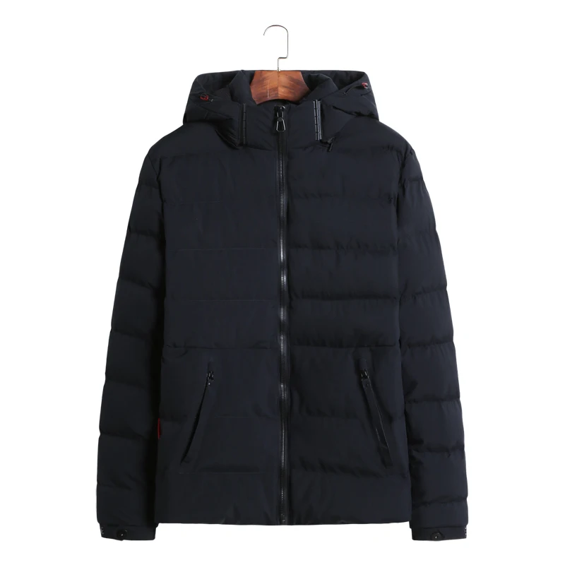 plus size 8XL 7XL 6XL 5XL New Men Winter Jacket Fashion Thermal Down Cotton Parkas Male Casual Hoodies Brand Clothing Warm Coat
