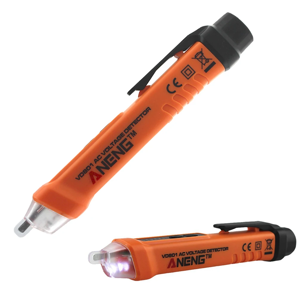 

New ANENG VD801 Non-contact AC Voltage Detection Tester Pen Circuit Electrical Tool Induction Detector Pen