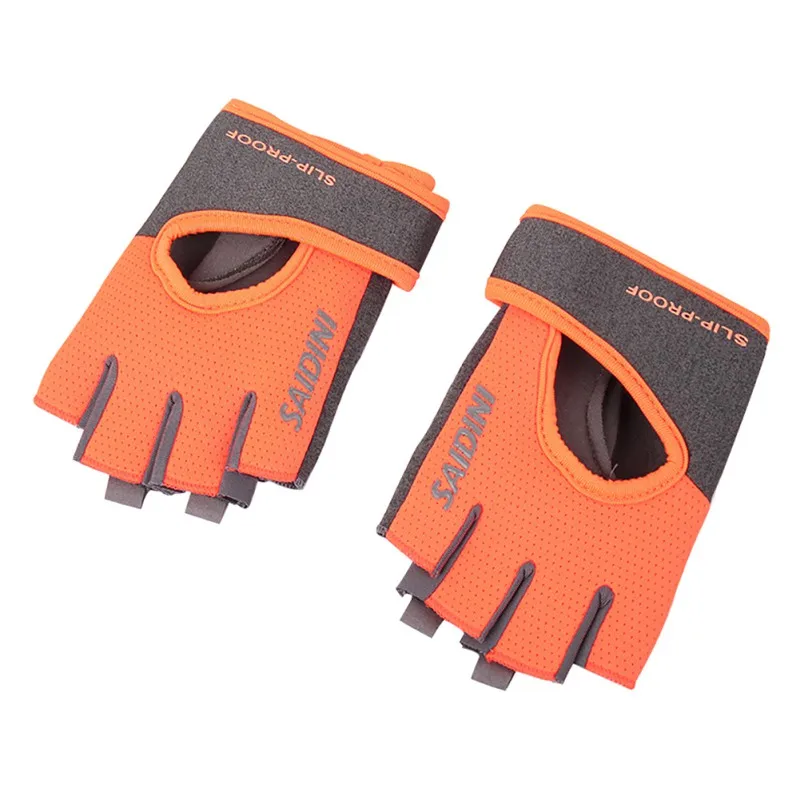 المضادة للانزلاق المضادة للعرق الرجال النساء الإفراج السريع دراجة خارجية ركوب اللياقة البدنية قفازات ركوب الدراجات نصف الإصبع تنفس رفع الا...