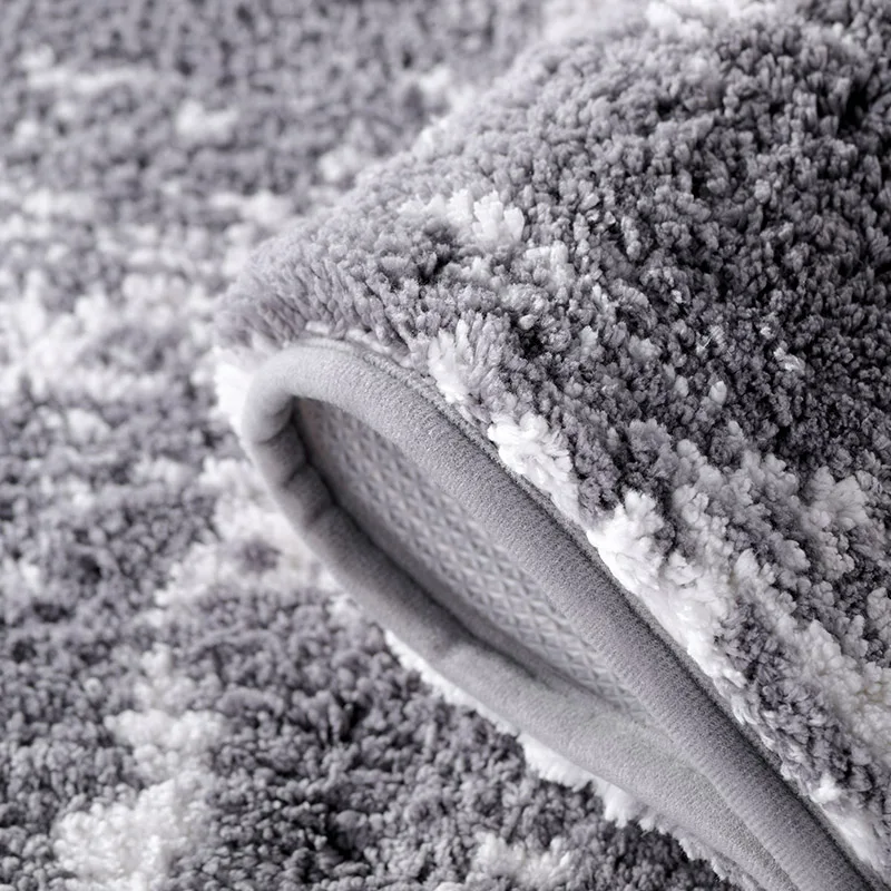 Серый матрас украшенный толстый небольшой ворсистый ковер традиционный простой ковер для гостиной Декор в японском стиле ковер килим короткие волосы