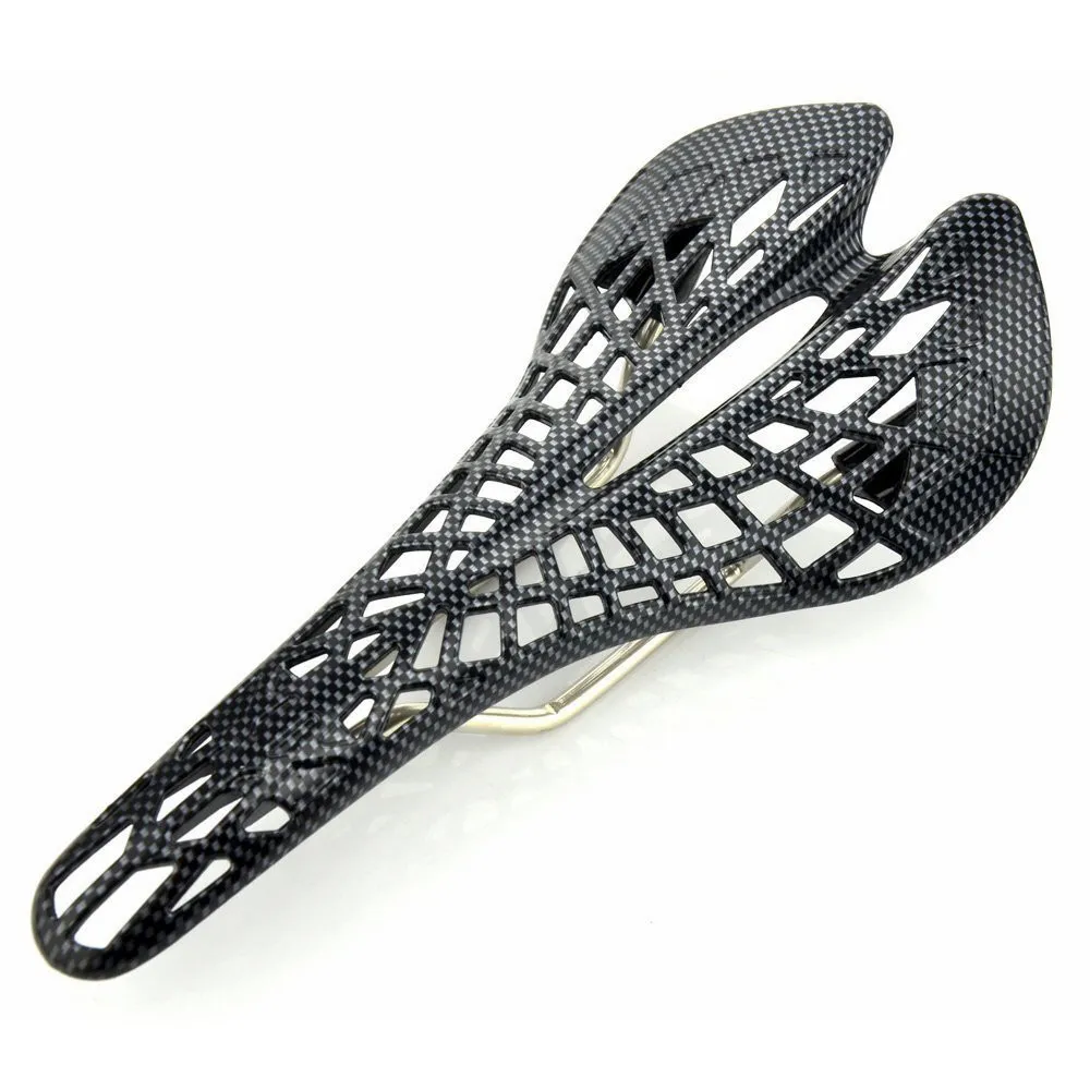 

Bike Accessories 40 diversion hole Carbon Fiber Mountain Racing Bike Cycling Bicycle Hollow Saddle Seat Outdoor Sports A20