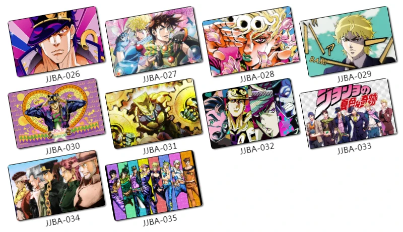 35 шт. JJBA Character sticker s Jotaro DIO yoono Giovanna Kira Yoshikage Higashikata аниме Глянцевая наклейка