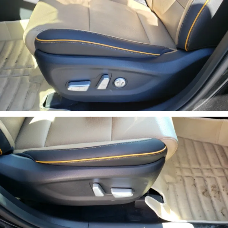 

For Kia Sportage QL 2017 2018 Chrome Interior Seat Adjustment Switch Knob Button Control Cover Trim Molding Car Accessories
