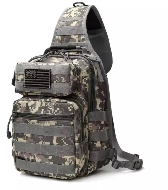 Военный тактический рюкзак Outlife 800D, рюкзак для кемпинга, походов, камуфляжная сумка, охотничий рюкзак - Цвет: ACU digital