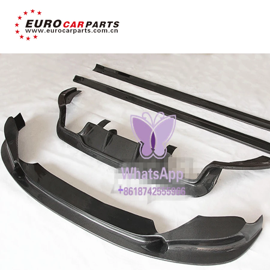 

BM X6M F16 carbon finber spoiler for F16 X6M to 3d style carbon finber front lip skirt rear diffuser and side skirt