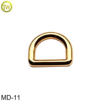 

MD11 custom metal D ring buckle for bag accessories