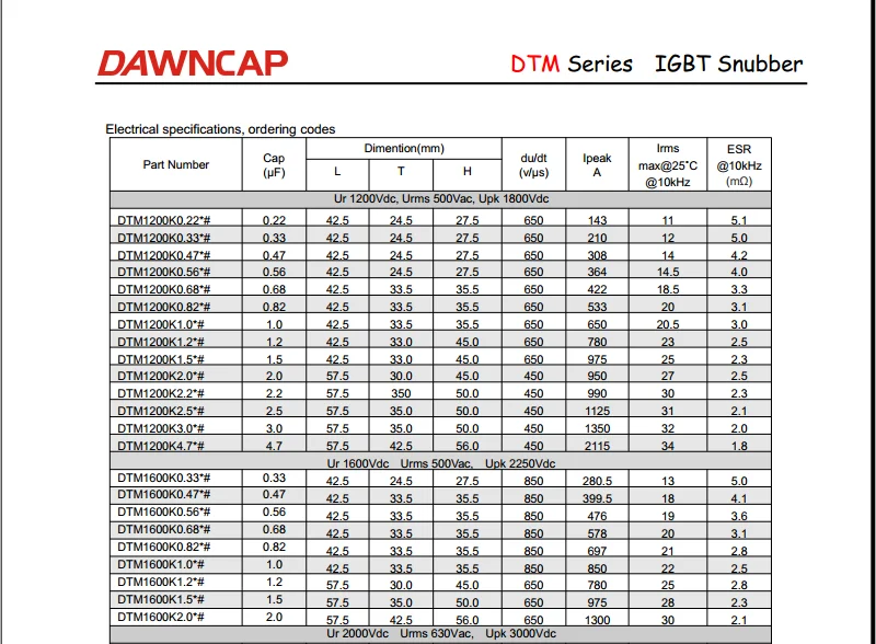 2 шт. DTM STM 3 мкФ 1200 V 1200VDC сварочная пластина IGBT защищенный индукционный абсорбционный конденсатор