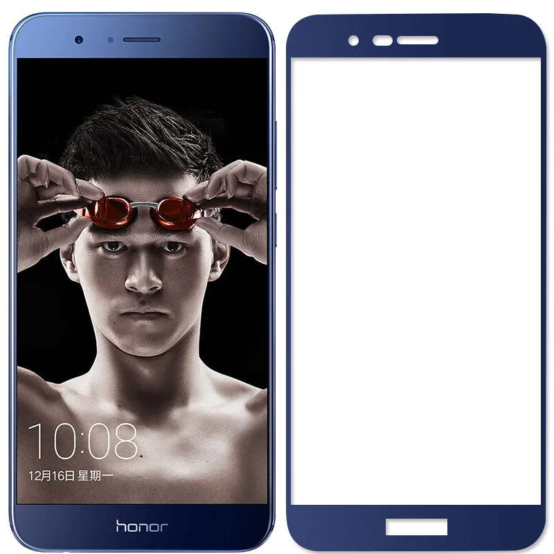 MAKAVO полное покрытие Закаленное стекло Защитная пленка для экрана для huawei Honor V9/Honor 8 Pro Honor 8 9 Lite