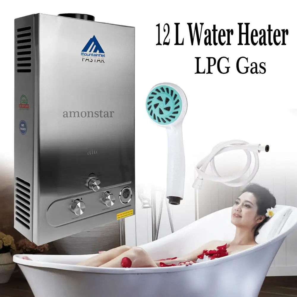 2018 2018 Special Flue Type Offer Electric Shower 12l Lpg Propane Gas