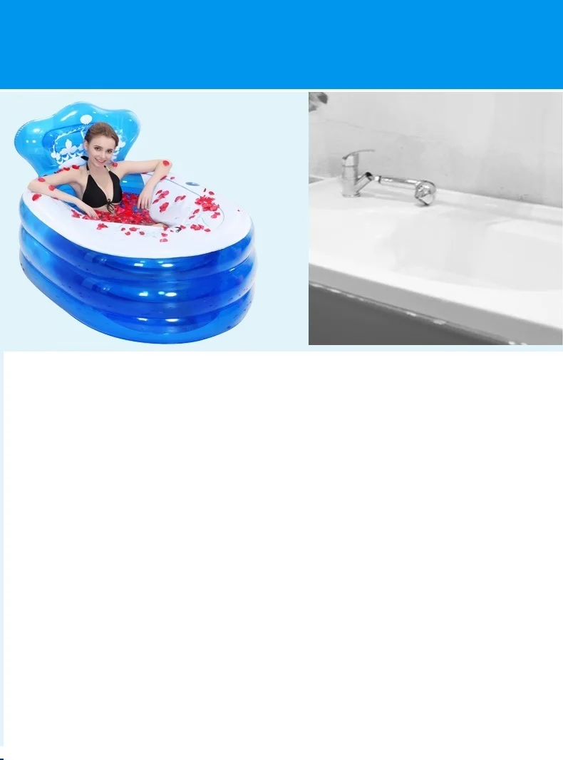 Shampooer надувной Baignoire гибкий портативный ведро педикюр спа ванна для взрослых сауна надувная Ванна