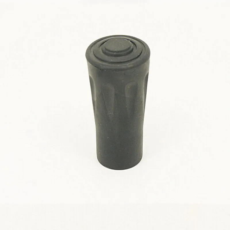 Outdoor boarded stick rod tip walking stick crutch Fitting Rod tip sleeve protective sleeve Round rubber wear-resistant feet02