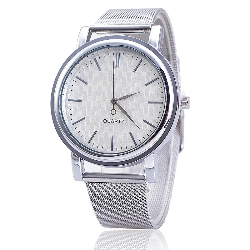

2017 New Luxury Brand Gold Silver Casual Quartz Watch Women Mesh Stainless Steel Dress Women Watches Relogio Feminino Clock