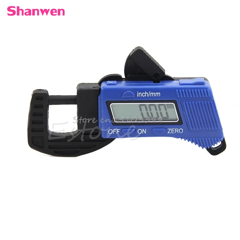 

New 0-12.7mm Carbon Fiber Composites Digital Thickness Caliper Micrometer Guage G08 Drop ship