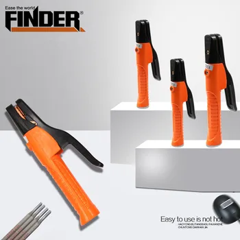 

Finder 500A Welding Tools Thickened Copper Forging and Hot Upsetting Anti Leakage Insulation Electric Welding Clamps