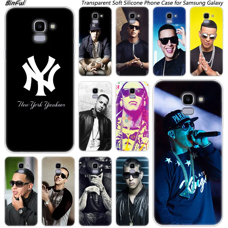 

Daddy yankee DJ Rapper Soft Silicone Phone Case For Samsung Galaxy J8 J6 J4 2018 J2 Core J5 J6 J7 Prime J3 2016 2017 EU J4 Plus