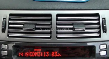 

3M Car accessories Automotive air conditioning U Style decoration strip for Peugeot 307 308 207 3008 2008 407 508 206 styling
