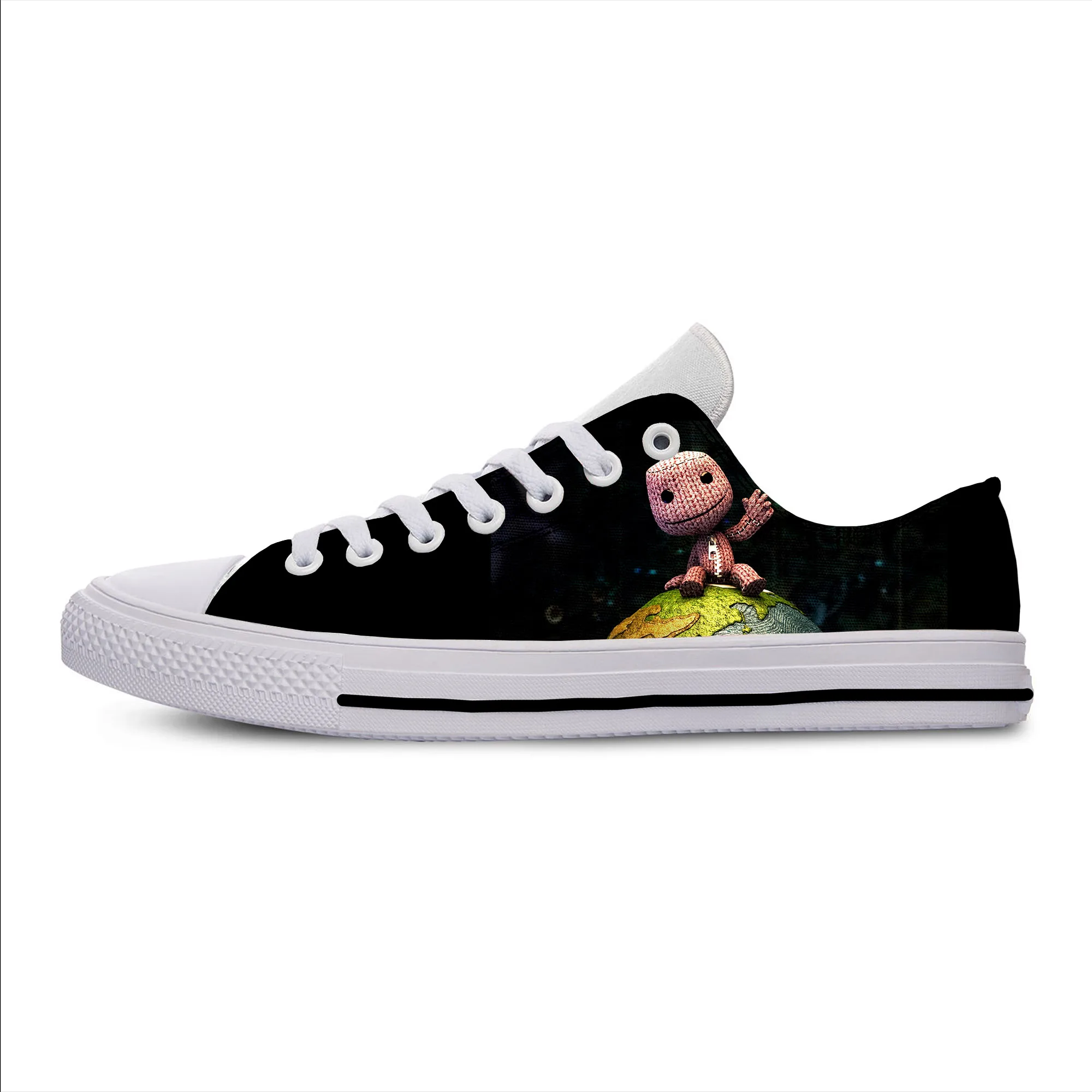 2019 Hot Fashion Little Big Planet Sack Boy Custom Comfortable Sneakers Lightweight Casual Shoes | Обувь
