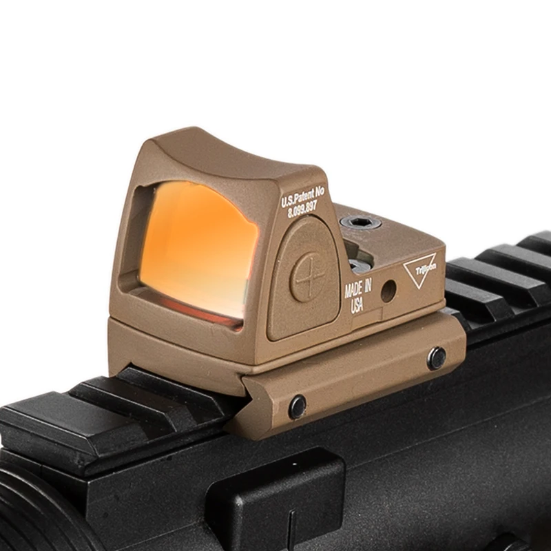 

Mini Rmr Red Dot Sight Collimator Glock / Shot Gun Reflex Sight Scope Fit 20mm Weaver Rail For Airsoft / Hunting Rifle