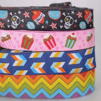 

10yards *7/8"(22mm)Digital Jacquard Woven Ribbon Cartoon Animal Lace Ribbons DIY Sewing Supplies Children's Clothing Accessories