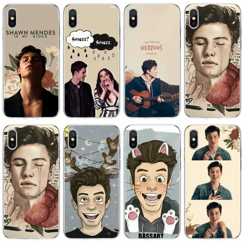 Pop singer Shawn Mendes Magcon 98 Cover Soft Silicone Phone Case For