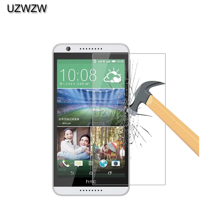 

2pcs Tempered Glass For HTC Desire 820 820s 820q 820mu Screen Protector Toughened Protective Film Glass For HTC 820