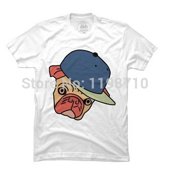 Прохладный собака обычай мужской футболки - дизайн люди ( бесплатная доставка ) |
